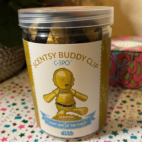 Scentsy C-3PO Buddy Clip (Light Side of the Force scent) - Picture 5 of 5